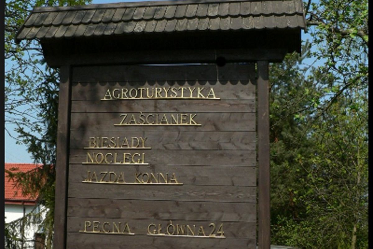GOSPODARSTWO AGROTURYSTYCZNE ZAŚCIANEK- PECNA Pecna UL. GŁÓWNA 24